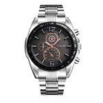 OUKESHI Fashion Stainless Steel Men Sport Watch