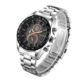 OUKESHI Fashion Stainless Steel Men Sport Watch