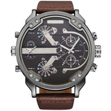 Oulm relogio masculino Oversized Men's Big Watch