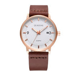 OUKESHI Simple Style Calendar Men Watch